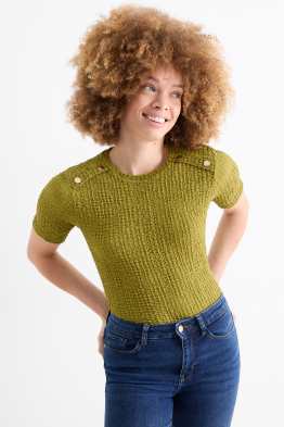Tricou - regular fit - structurat