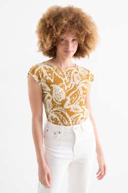 Tricou - regular fit - cu model - structurat