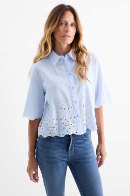 Bluse - Broderie Anglaise