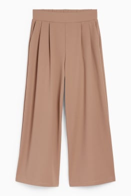Pantaloni din jerseu - talie medie - palazzo