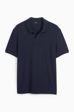 Tricou polo - regular fit - structurat
