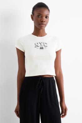 Tricou crop