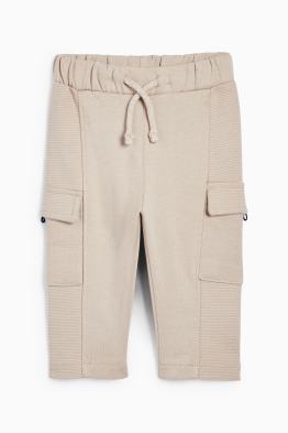 Pantaloni de trening bebeluși - model cargo