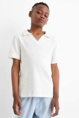Tricou polo - structurat
