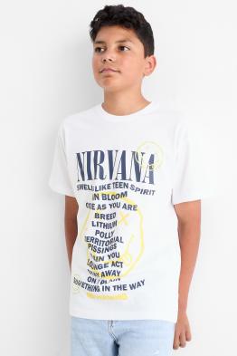 Nirvana - tricou cu mânecă scurtă
