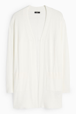 Cardigan tricotat lung