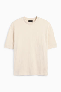 Tricou - relaxed fit - structurat