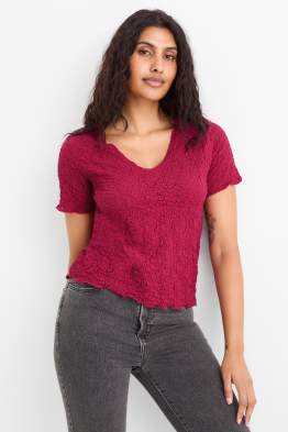 Tricou - regular fit - structurat