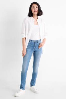 Slim jeans - talie medie - jeans modelatori - LYCRA®