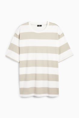 Tricou - relaxed fit - cu dungi