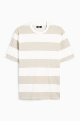 Tricou - relaxed fit - cu dungi