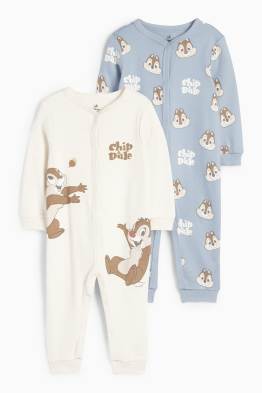 Multipack 2 buc. - Chip și Dale - pijama bebeluși