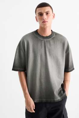 Tricou - supradimensionat - cu model