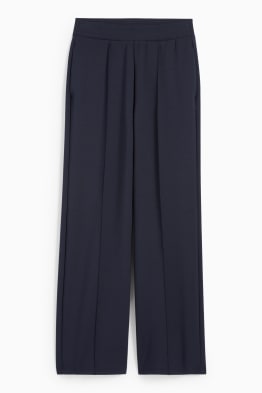 Pantaloni din jerseu - talie medie - straight fit