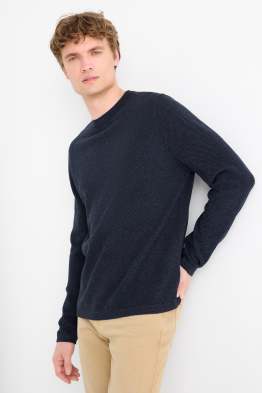 Maglione - tessuto tramato