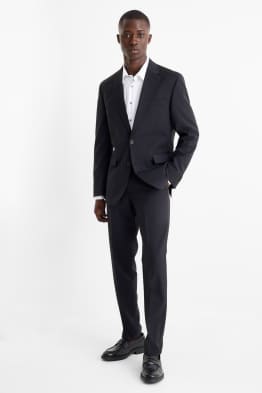 Pantaloni modulari - regular fit - Flex - amestec din lână pură
