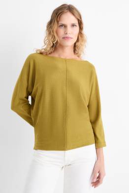 Pulover din tricot fin
