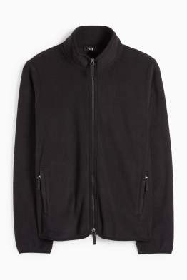 Fleece-Sweatjacke
