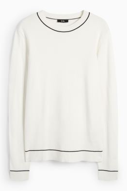 Pulover din tricot fin