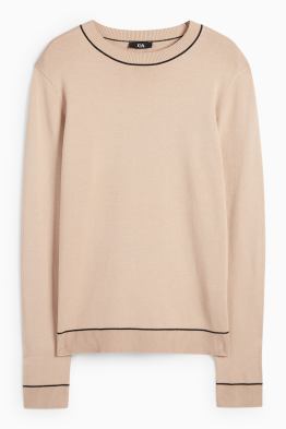 Pulover din tricot fin
