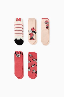 Multipack 5 perechi - Minnie Mouse - șosete cu motive