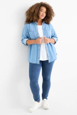 Jegging jeans - talie înaltă