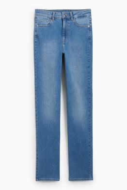 Straight jeans - talie înaltă - LYCRA®