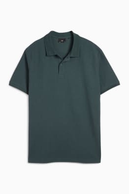 Tricou polo din tricot - regular fit - structurat