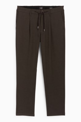 Chino - tapered fit - structurat