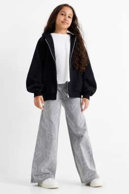 Inimă - wide leg jeans