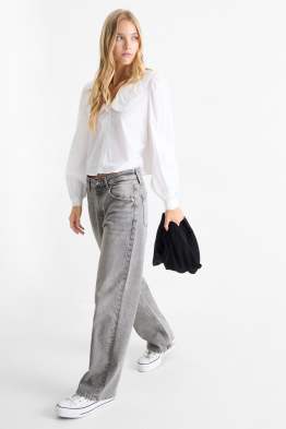 Baggy jeans - talie medie