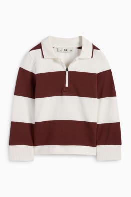 Tricou polo - cu dungi