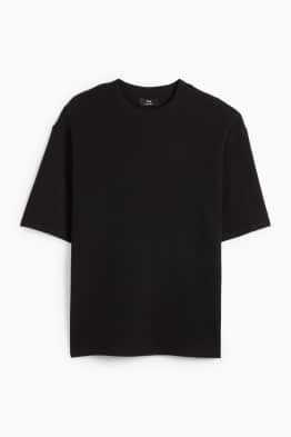 Tricou - supradimensionat - structurat