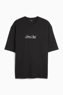 Tricou - supradimensionat - structurat