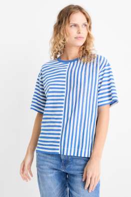 Tricou - regular fit - cu dungi
