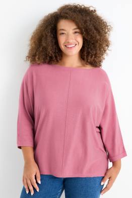 Pulover din tricot fin
