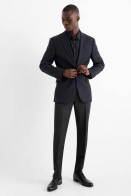 Pantaloni modulari - regular fit - Flex - amestec din lână pură