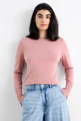 Pulover din tricot fin