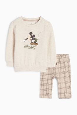 Mickey Mouse - compleu bebeluși - 2 piese