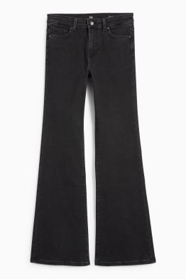 Flared jeans - talie medie - LYCRA®