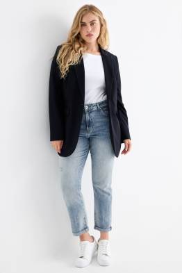 Boyfriend jeans - talie medie - LYCRA®