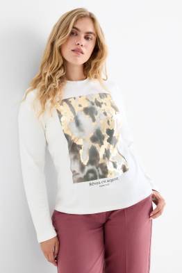 Longsleeve - glanseffect