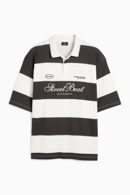 Tricou polo - cu dungi