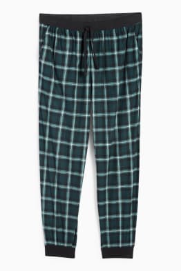 Pantaloni de pijama - în carouri
