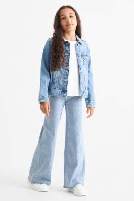 Wide leg jeans - cu model