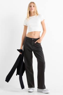 Baggy jeans - talie medie