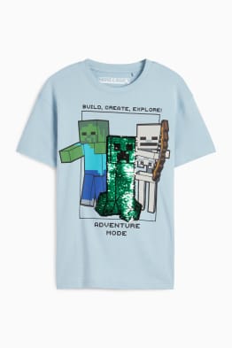 Minecraft - tricou cu mânecă scurtă - aspect lucios