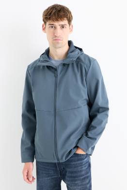 Geacă softshell cu glugă - rezistentă la apă - 4 Way Stretch