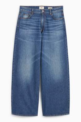 Wide leg jeans - talie joasă