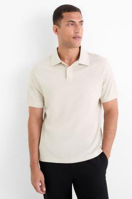 Tricou polo - regular fit - în carouri